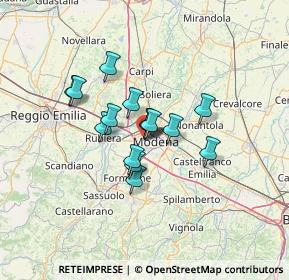 Mappa Via Leopoldo Nobili, 41126 Modena MO, Italia (9.15067)