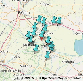 Mappa SS16, 44011 Argenta FE, Italia (9.6025)