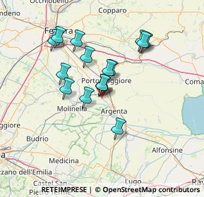 Mappa SS 16, 44011 Argenta FE, Italia (11.4875)