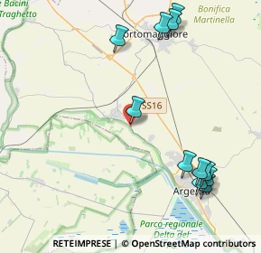 Mappa SS16, 44011 Argenta FE, Italia (5.01273)