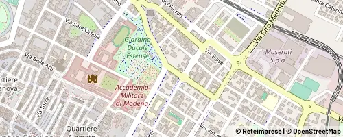 Mappa Modena