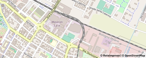 Mappa Modena
