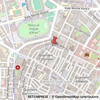 Mappa Via Ganaceto, 95, 41121 Modena, Modena (Emilia Romagna)