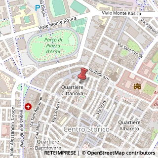 Mappa Via Del Taglio, 52, 41121 Modena, Modena (Emilia Romagna)