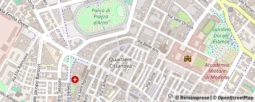 Mappa Modena