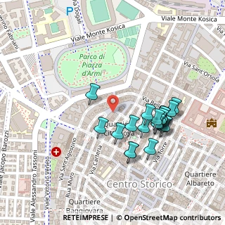 Mappa Via Castel Maraldo, 41121 Modena MO, Italia (0.2225)