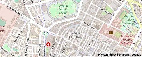 Mappa Modena