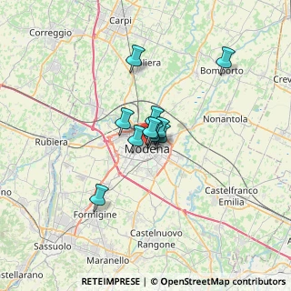Mappa Via Castel Maraldo, 41121 Modena MO, Italia (3.72727)