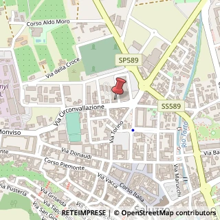 Mappa Via Circonvallazione, 19, 12037 Saluzzo, Cuneo (Piemonte)