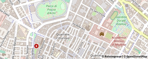 Mappa Modena