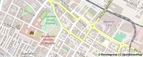 Mappa Modena