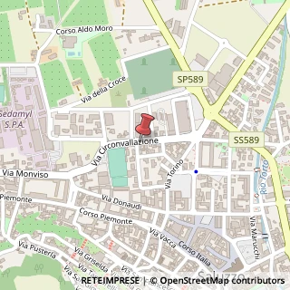 Mappa Via Circonvallazione, 6A, 12037 Saluzzo, Cuneo (Piemonte)