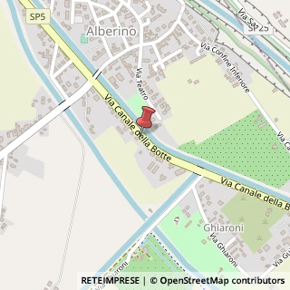 Mappa Via Canale della Botte, 47, 40062 Molinella, Bologna (Emilia Romagna)