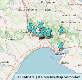 Mappa SP 39, 74019 Palagiano TA, Italia (7.41615)