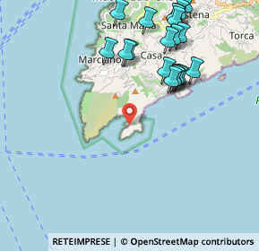 Mappa Via Ieranto, 80061 Massa Lubrense NA, Italia (2.4935)