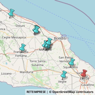 Mappa Zona industriale Lotto, 72023 Mesagne BR, Italia (15.47538)
