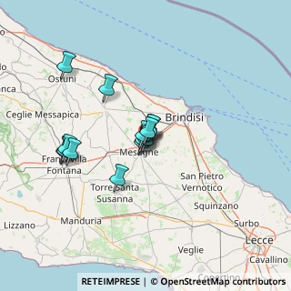Mappa Zona industriale Lotto, 72023 Mesagne BR, Italia (11.06286)