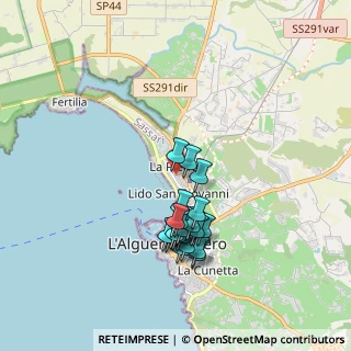 Mappa Viale Sardegna, 07041 Alghero SS, Italia (1.7365)