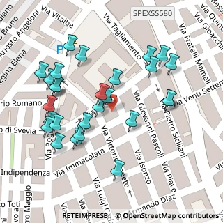 Mappa Via Quarto, 74013 Ginosa TA, Italia (0.06929)
