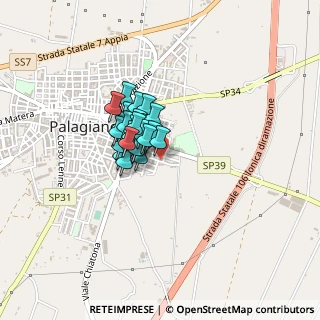 Mappa Via Lauria, 74019 Palagiano TA, Italia (0.25)
