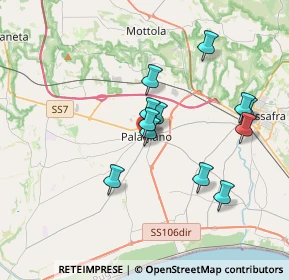 Mappa Corso Lenne, 74019 Palagiano TA, Italia (3.4075)