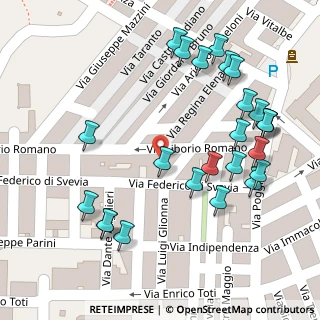 Mappa Via Romano, 74013 Ginosa TA, Italia (0.08)
