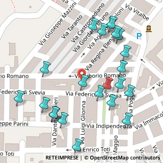 Mappa Via Romano, 74013 Ginosa TA, Italia (0.08696)
