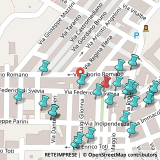 Mappa Via Federico di Svevia, 74013 Ginosa TA, Italia (0.08889)