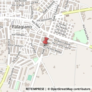 Mappa Via medea, 74019 Palagiano, Taranto (Puglia)