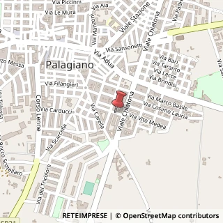 Mappa Via Caravaggio, 20, 74019 Palagiano, Taranto (Puglia)