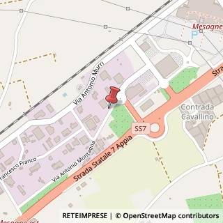 Mappa Via Antonio Montagna, 54, 72023 Mesagne, Brindisi (Puglia)