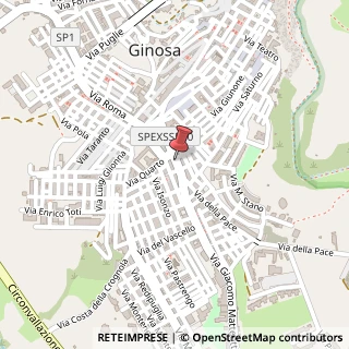 Mappa Via G. Matteotti, 54, 74013 Ginosa, Taranto (Puglia)