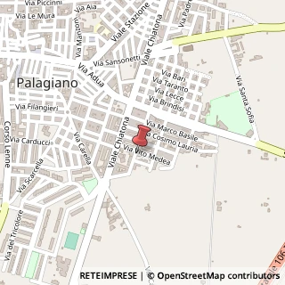 Mappa Via Giuseppe Toniolo, 31, 74019 Palagiano, Taranto (Puglia)