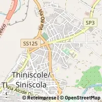 Mapa Siniscola
