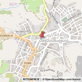 Mappa Corso Umberto I°, 25, 07020 Buddusò, Olbia-Tempio (Sardegna)