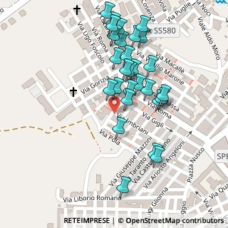 Mappa Via Fiume, 74013 Ginosa TA, Italia (0.13103)