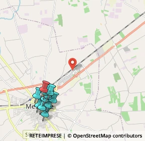 Mappa Via Aniceto Murri, 72023 Mesagne BR, Italia (2.73636)