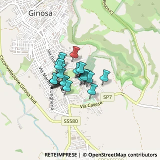 Mappa Via Francesco Ricciardi, 74013 Ginosa TA, Italia (0.25417)