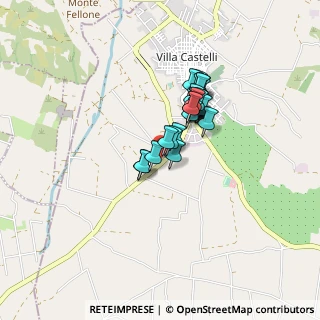 Mappa Via Provinciale per Grottaglie Km. 1, 72029 Villa Castelli BR, Italia (0.63333)