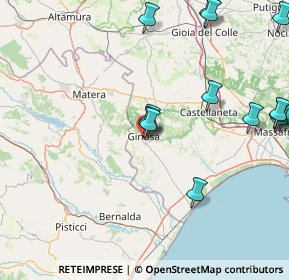 Mappa Via Morandi, 74013 Ginosa TA, Italia (22.72333)