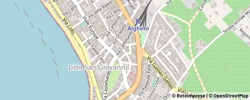 Mappa Alghero