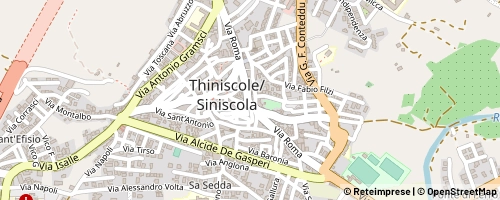 Mappa Siniscola