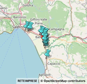 Mappa Via dell'OLEANDRO, 84025 Eboli SA, Italia (6.67786)