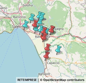 Mappa Via dell'OLEANDRO, 84025 Eboli SA, Italia (10.16529)