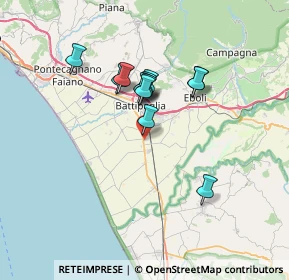 Mappa Via dell'OLEANDRO, 84025 Eboli SA, Italia (5.80833)