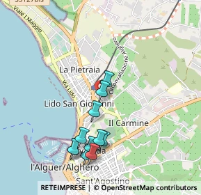 Mappa Via Thomas Alva Edison, 07041 Alghero SS, Italia (1.03)
