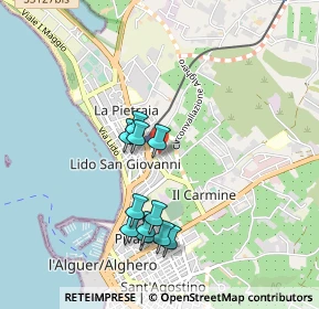 Mappa Via Thomas Alva Edison, 07041 Alghero SS, Italia (0.90818)