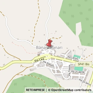 Mappa Via Marongiu, 28, 07040 Banari, Sassari (Sardegna)