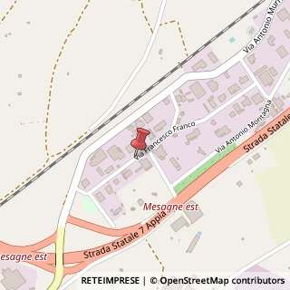 Mappa Via Francesco Franco, 24, 72023 Mesagne, Brindisi (Puglia)