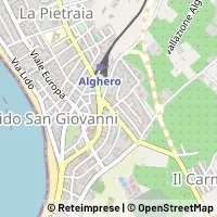Hartă Alghero